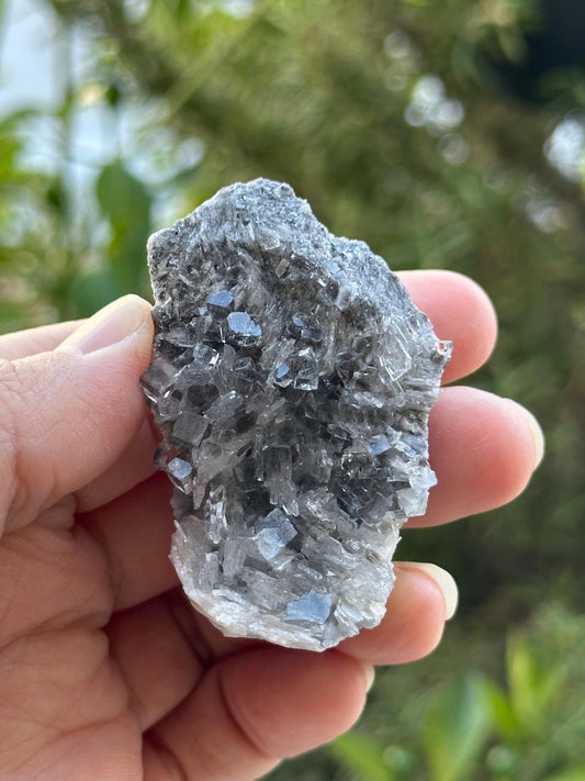 Fluorite with Barite from the Emilio Mine