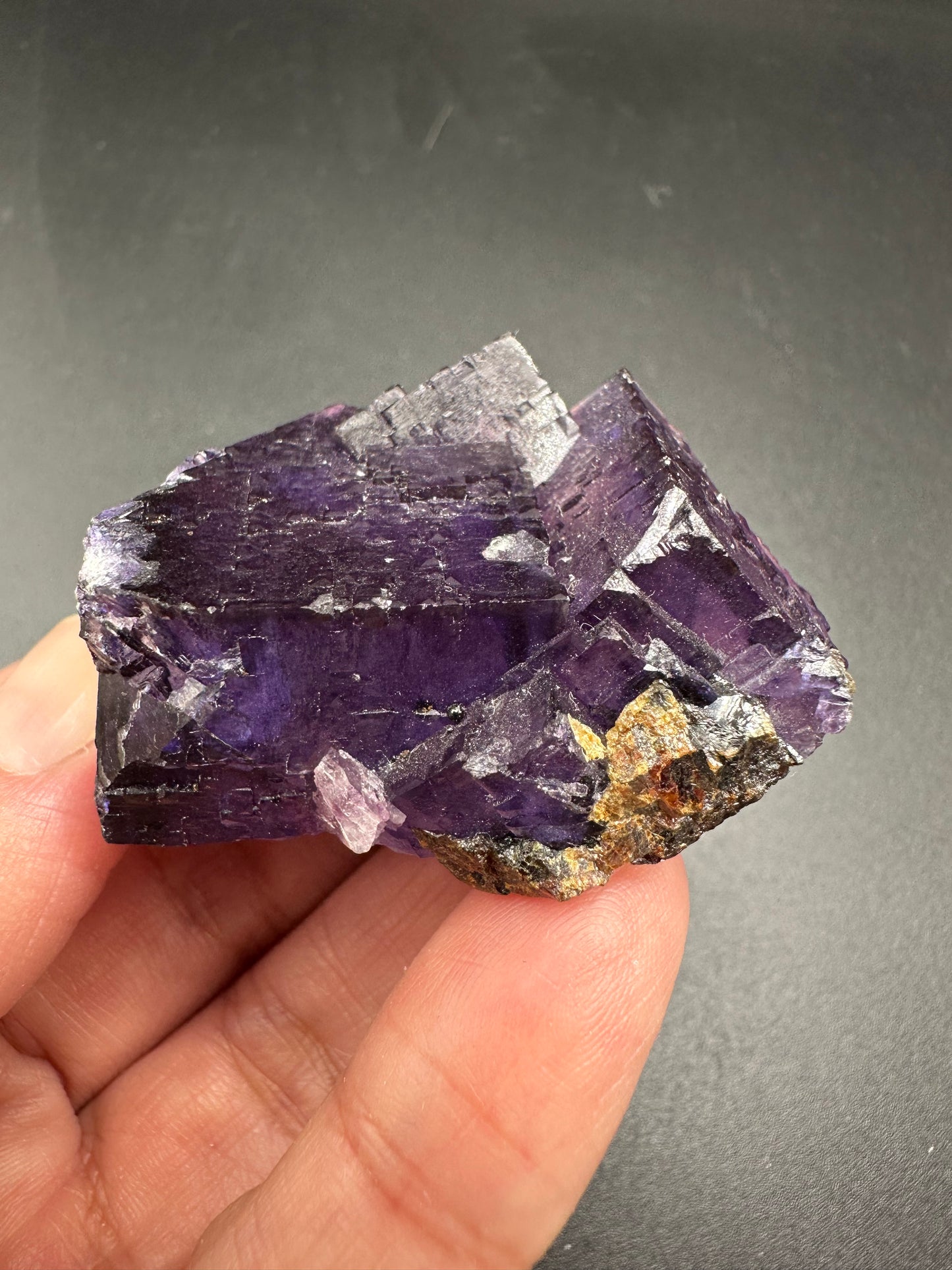 Fluorite with Sphalerite Specimen from the Elmwood Mine