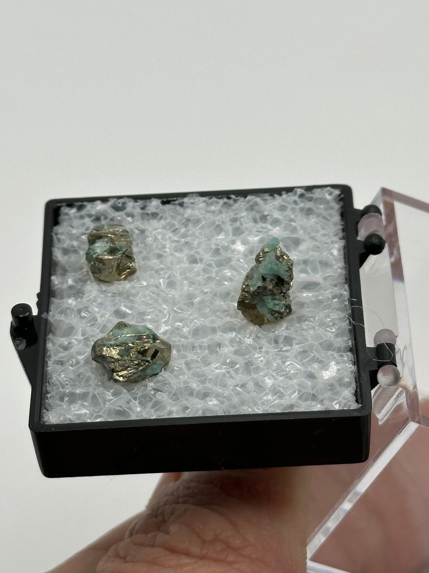 Emerald with Pyrite Specimens