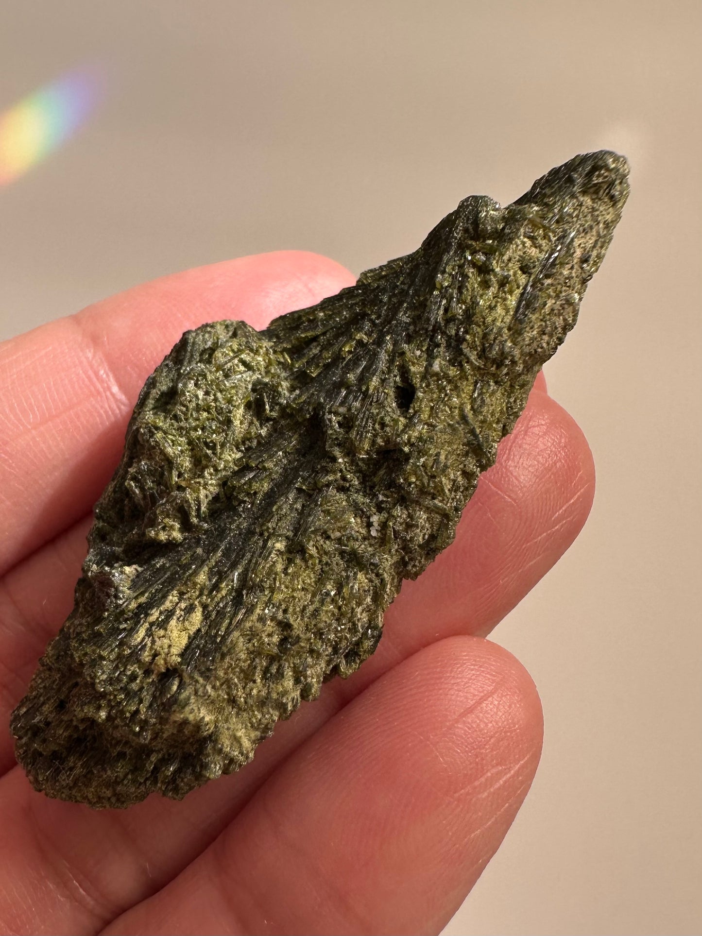 Epidote Fan