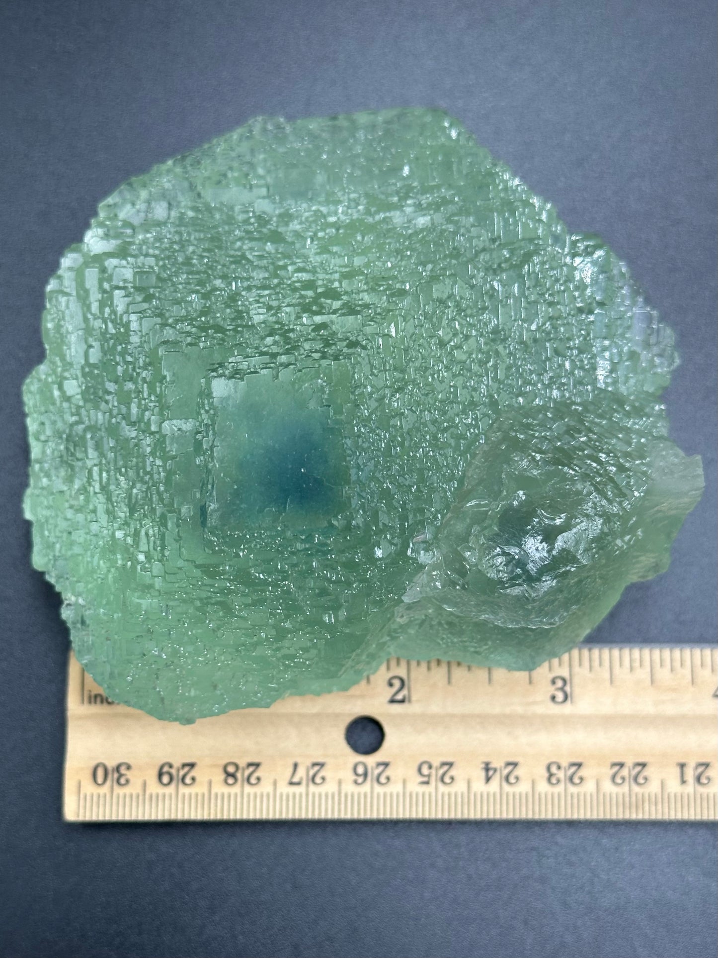 Green Fluorite from the Manaoshan Mine