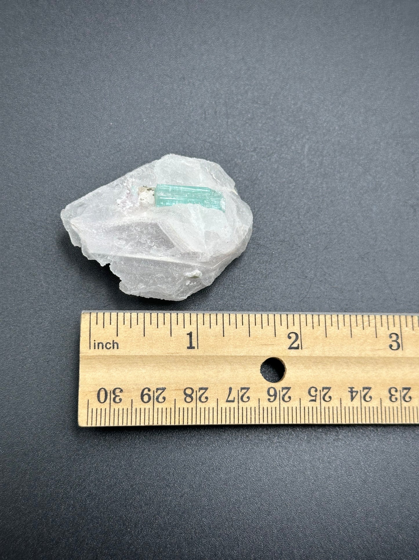 Tourmaline on Pollucite Specimen