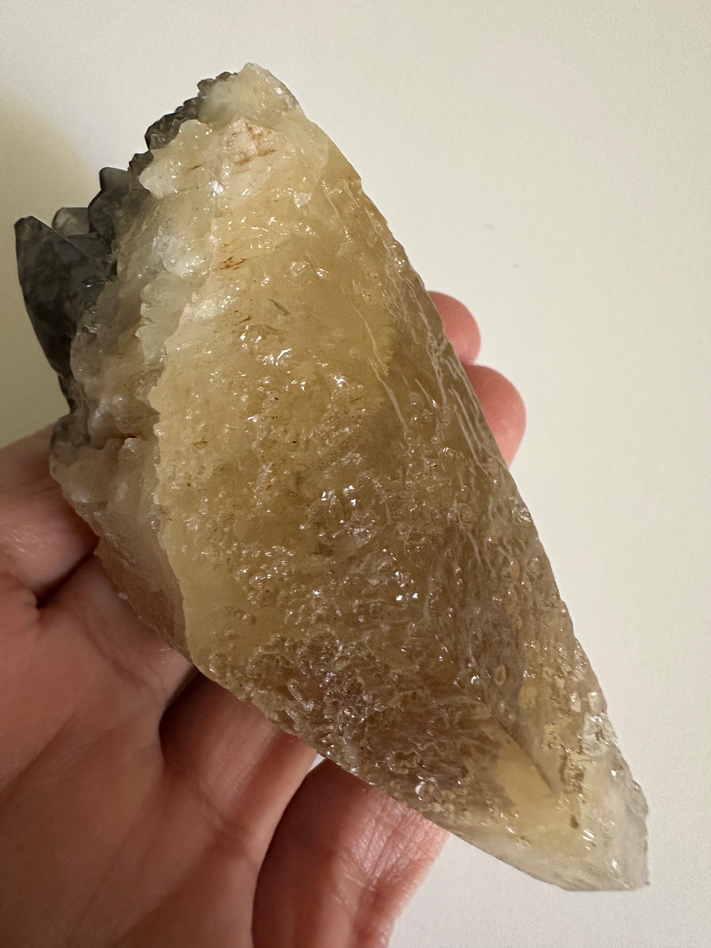 Etched Calcite with Galena