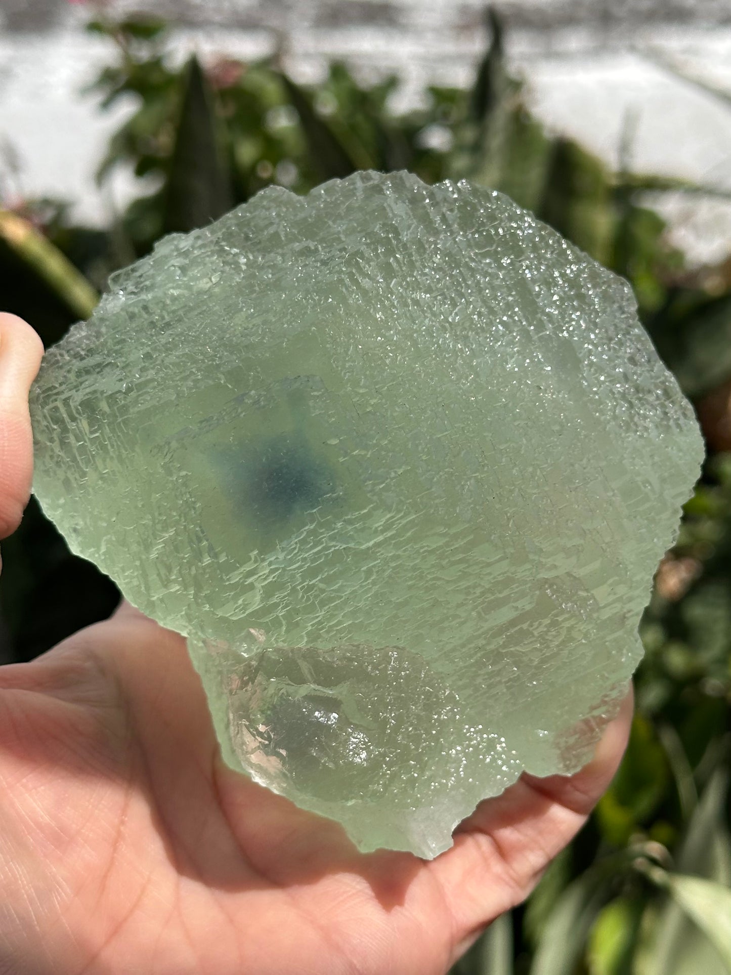 Green Fluorite from the Manaoshan Mine
