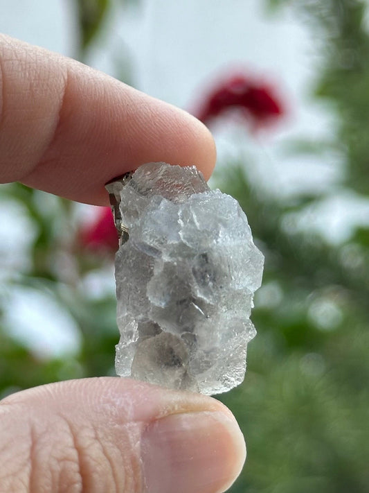 Fluorite and Pyrite Specimen from the Huanzala Mine, Peru - UV Reactive