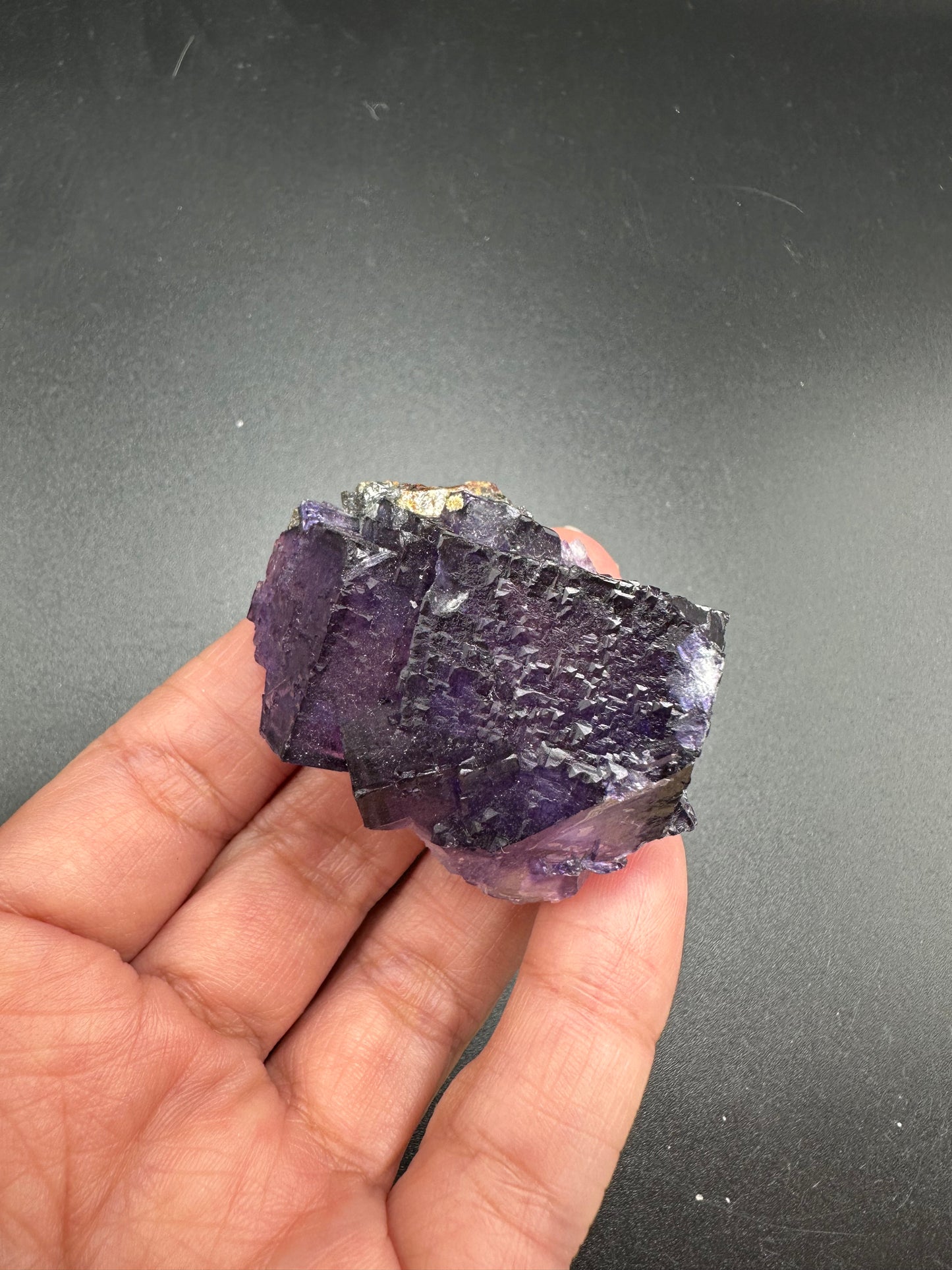 Fluorite with Sphalerite Specimen from the Elmwood Mine