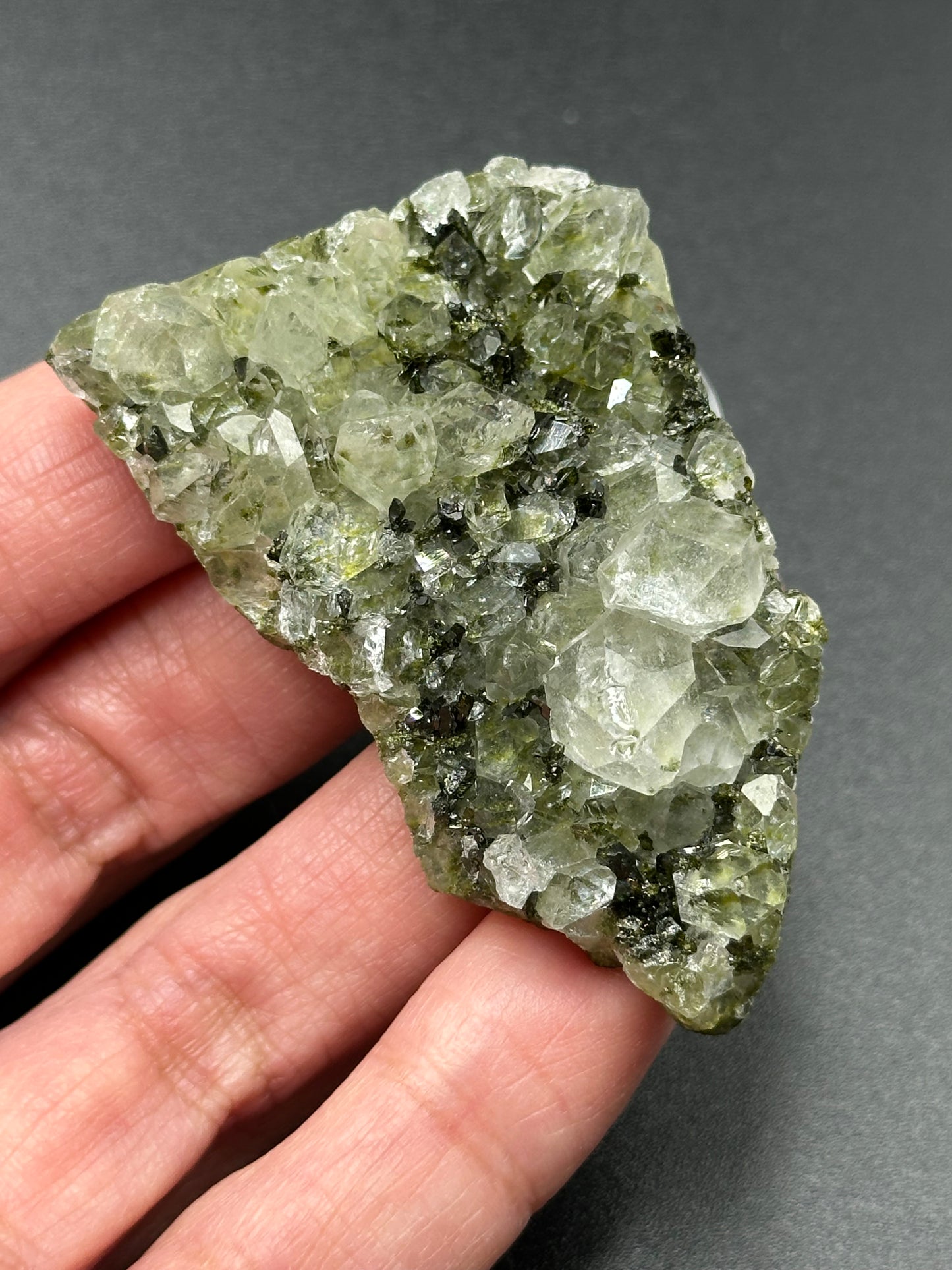Epidote and Quartz from Hakkari Province, Turkey