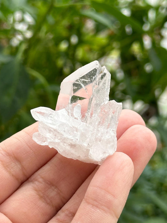 Small Clear Quartz Cluster from Brazil