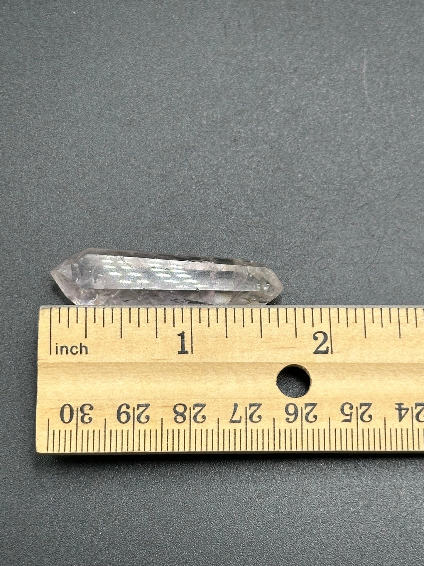 Small Polished Double Terminated UV Amethyst Crystal