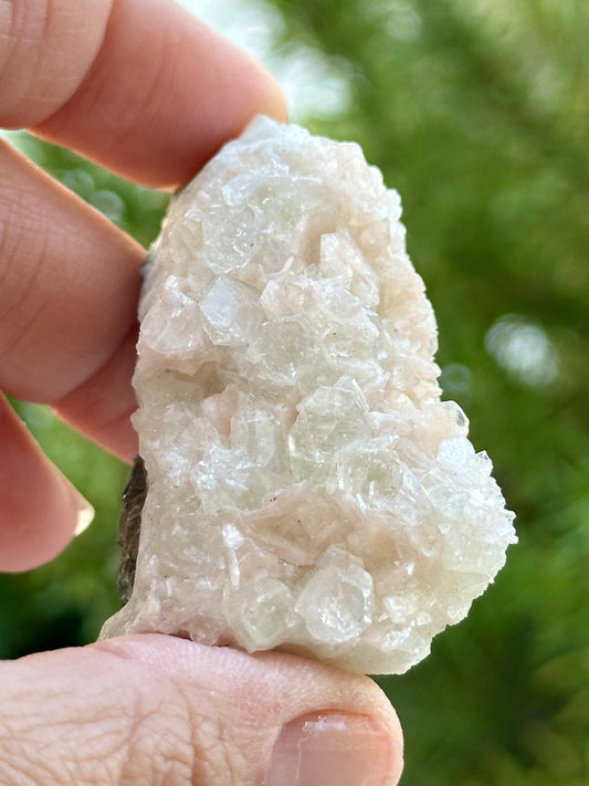 Apophyllite with Stilbite from India
