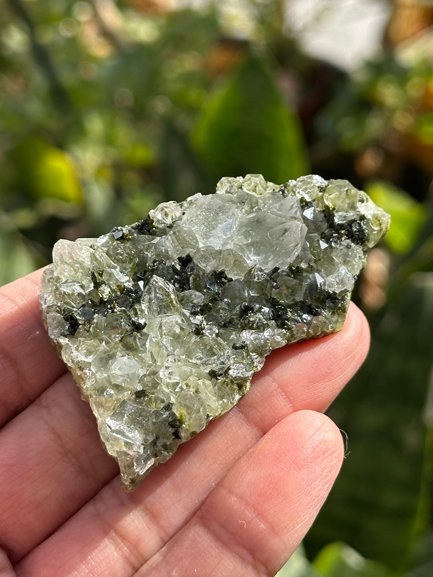 Epidote and Quartz from Hakkari Province, Turkey