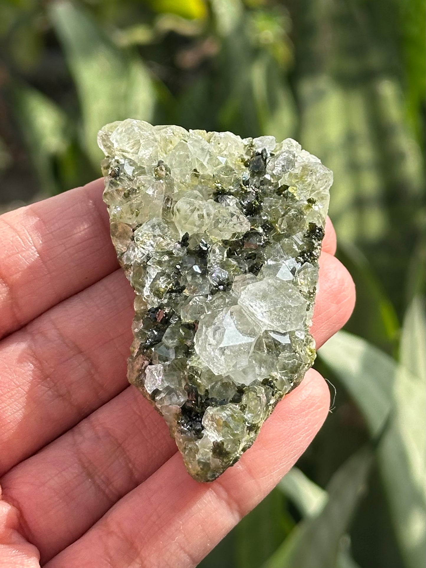 Epidote and Quartz from Hakkari Province, Turkey