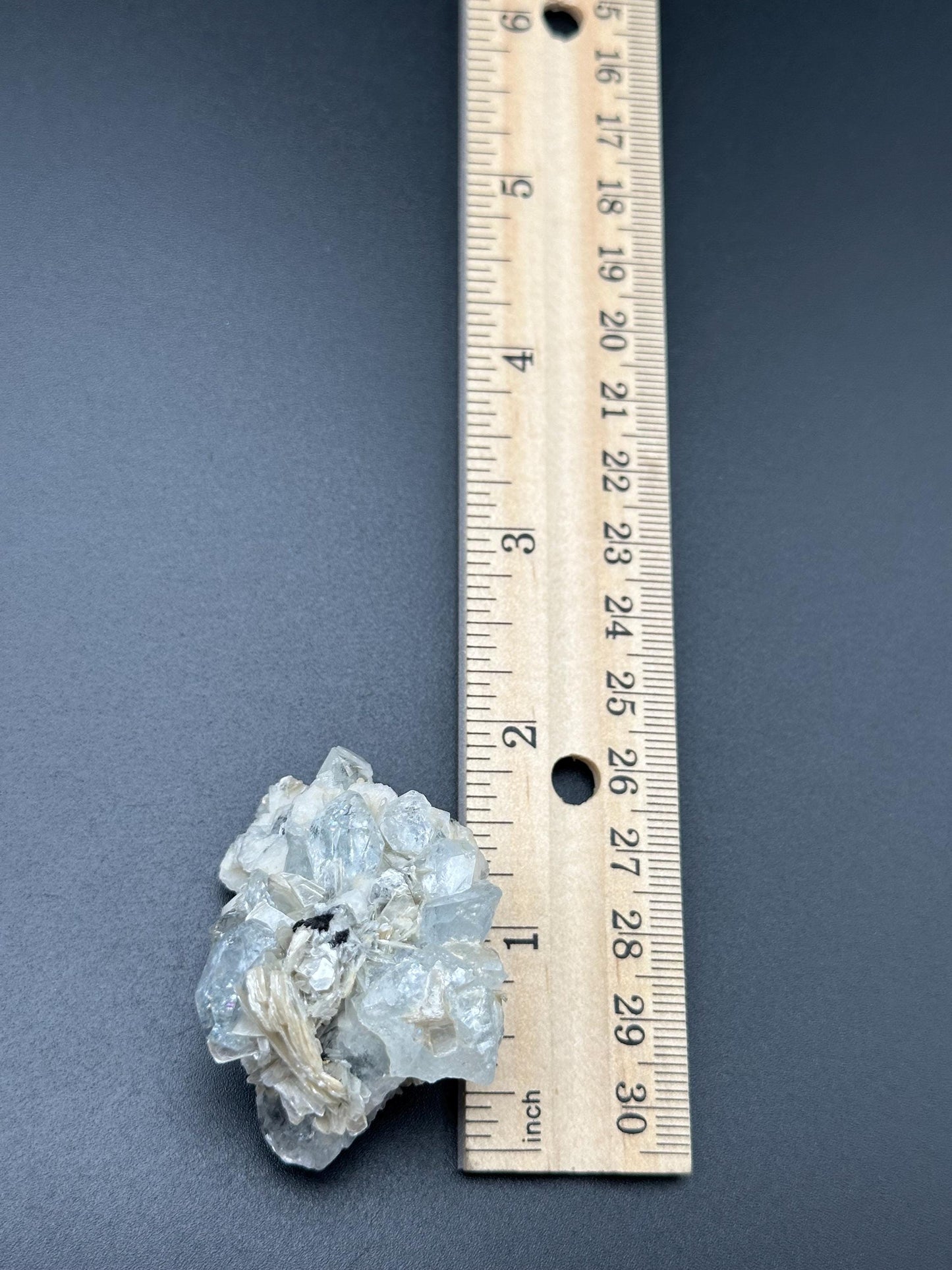 Aquamarine with Albite and Pegmatite