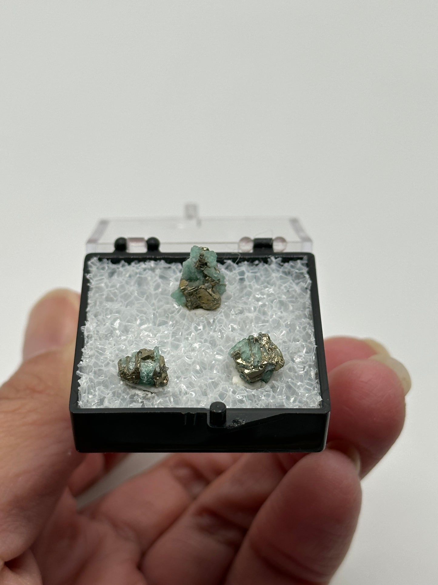 Emerald with Pyrite Specimens