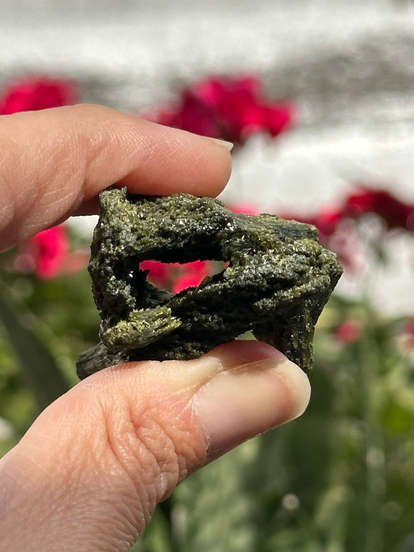 Epidote Fan