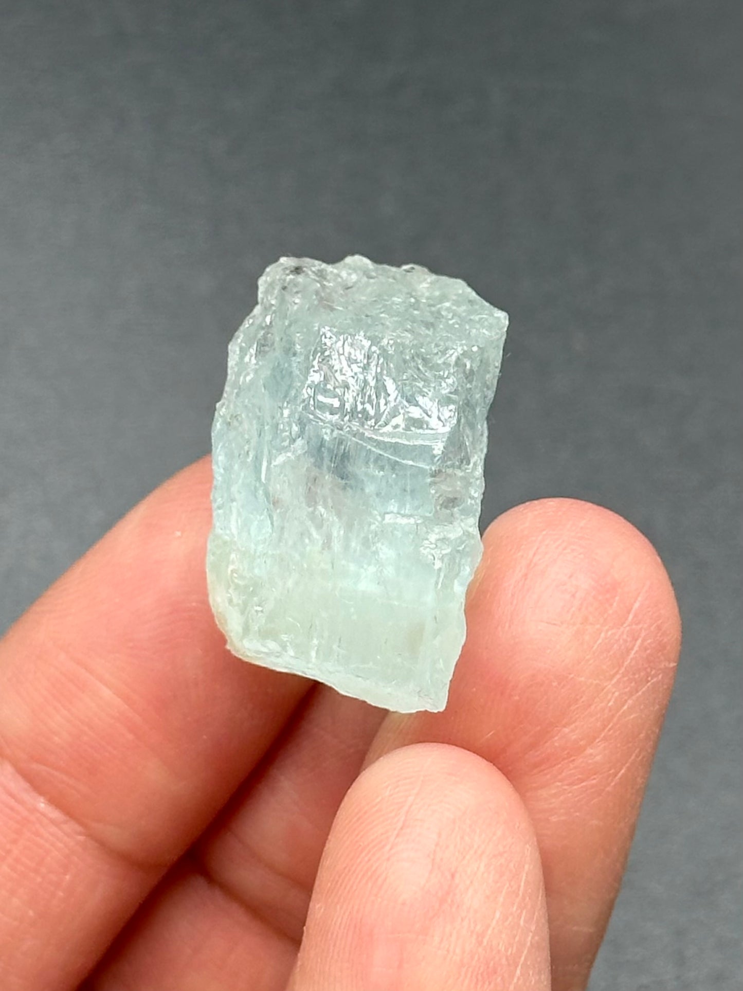 Etched Aquamarine from Shigar Valley