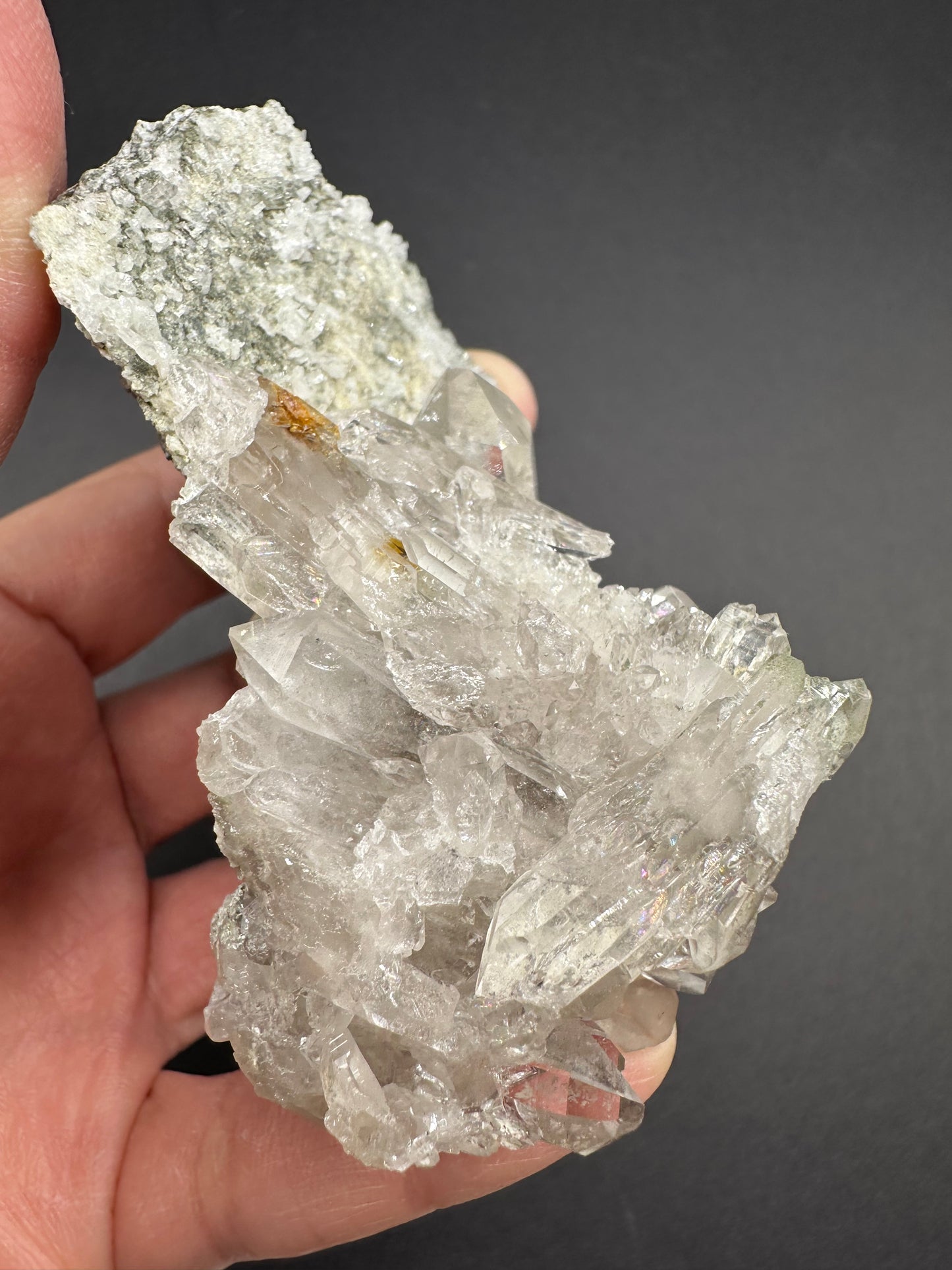 Swiss Quartz Crystals on Matrix