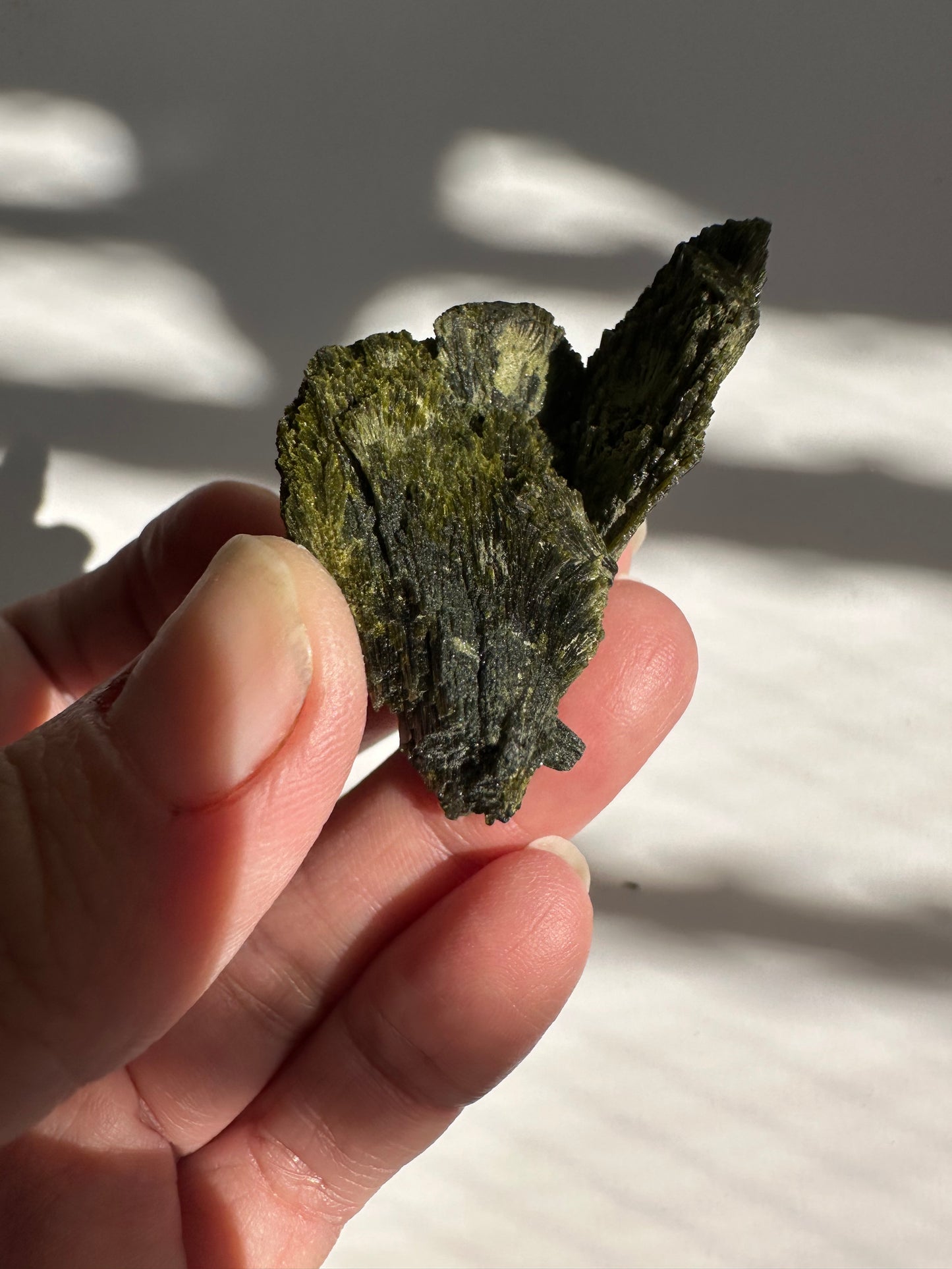 Epidote Fan