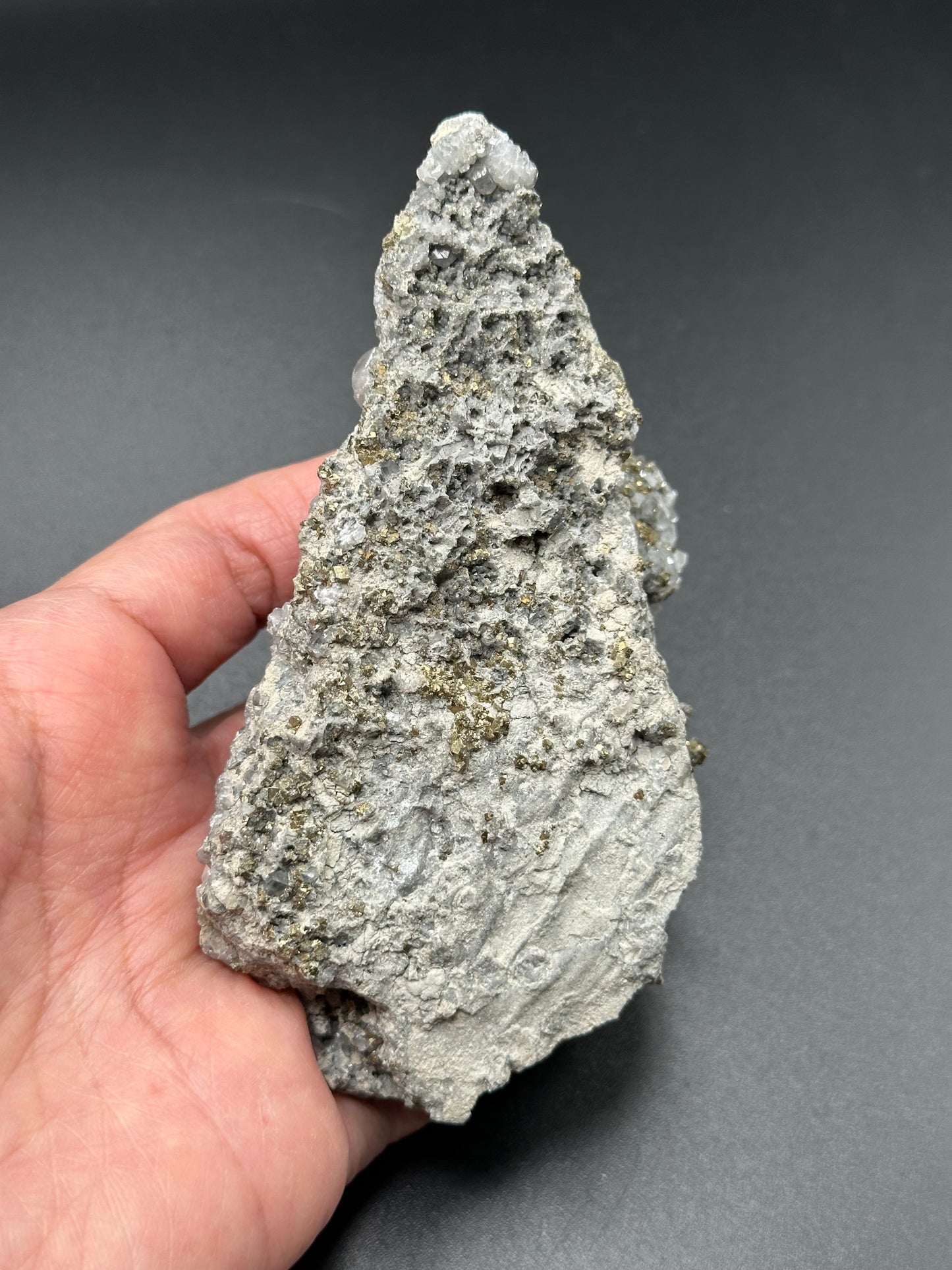 Calcite with Pyrite