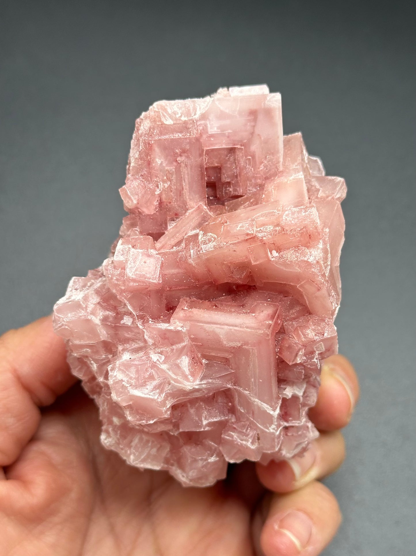 Pink Halite from Searles Lake, California