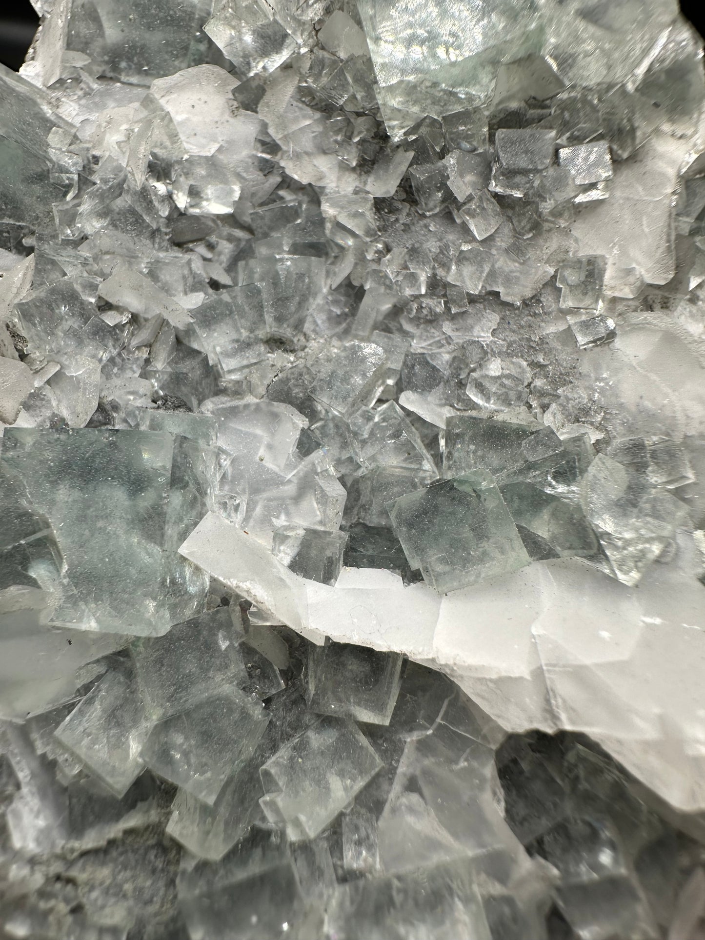 Glass Clear Green Fluorite Specimen from Xianghualing, Hunan, China