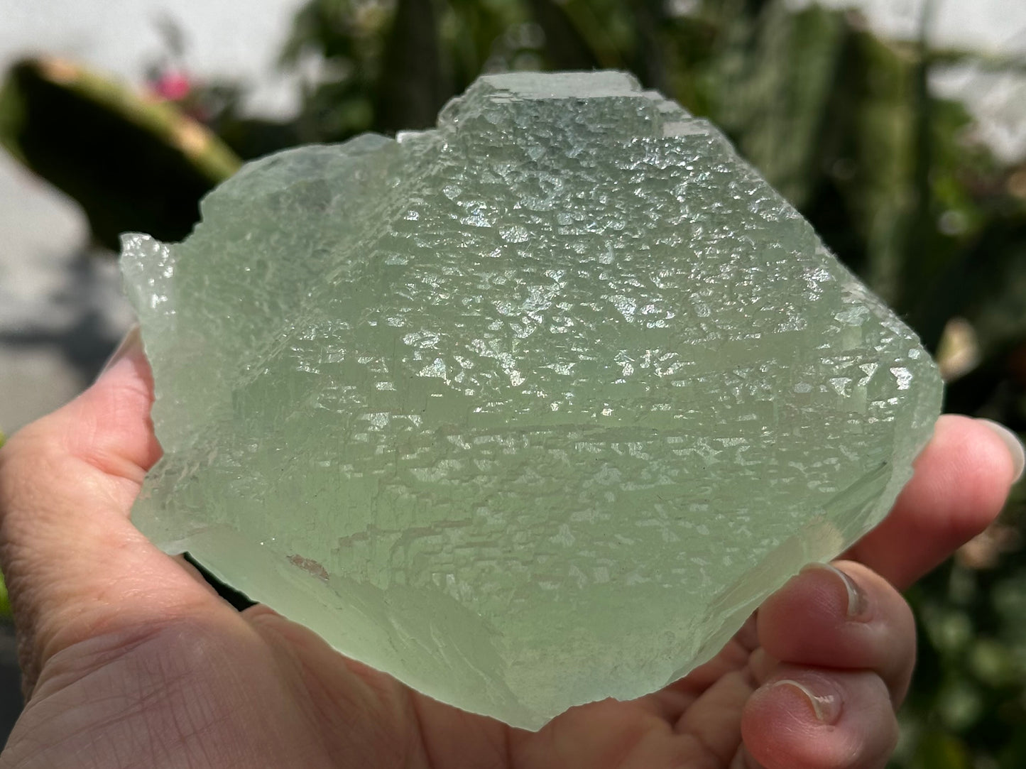 Green Fluorite from the Manaoshan Mine