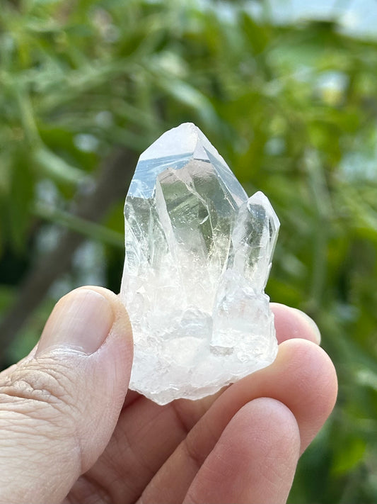 Small Clear Quartz Cluster from Brazil