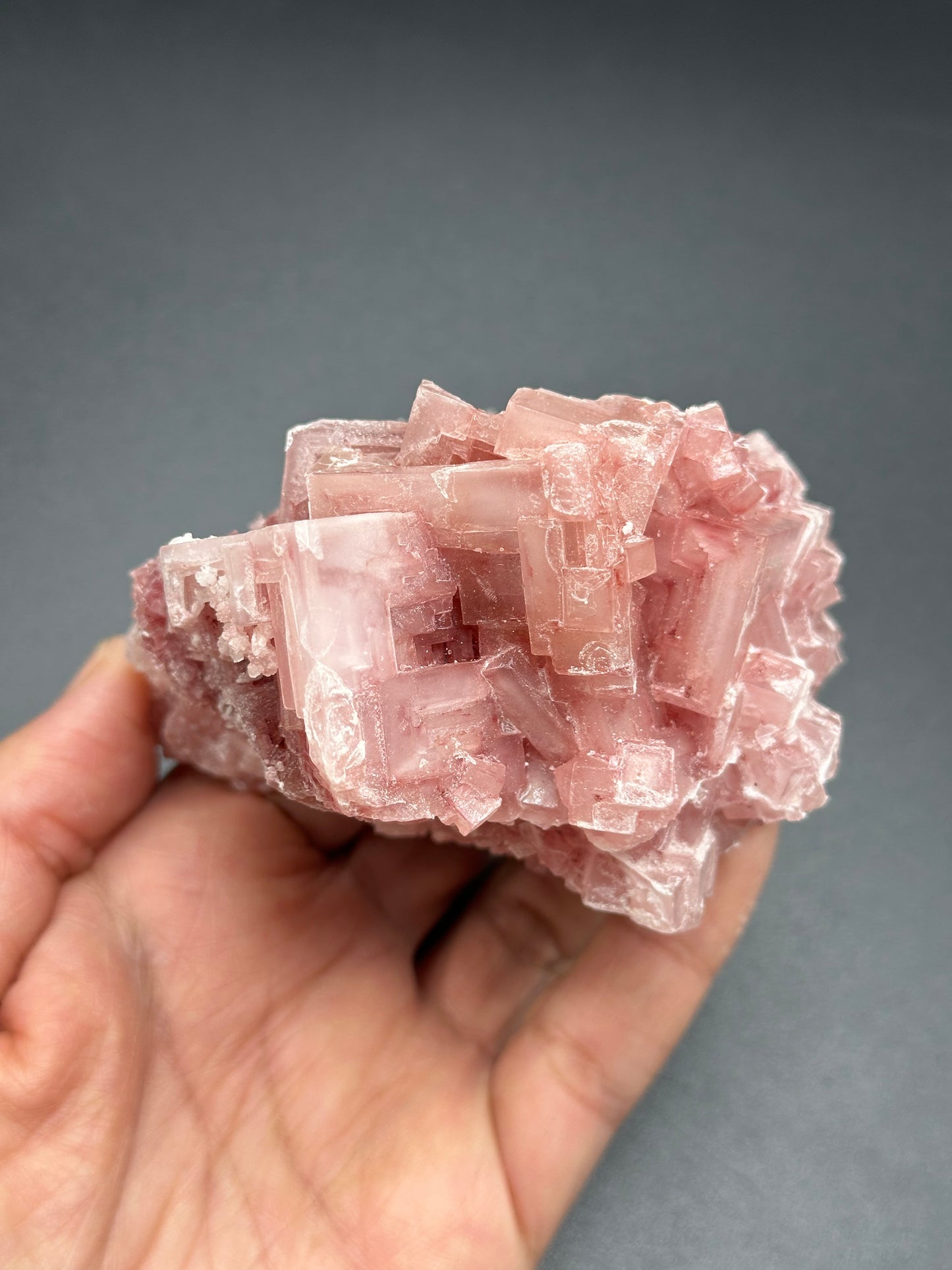 Pink Halite from Searles Lake, California