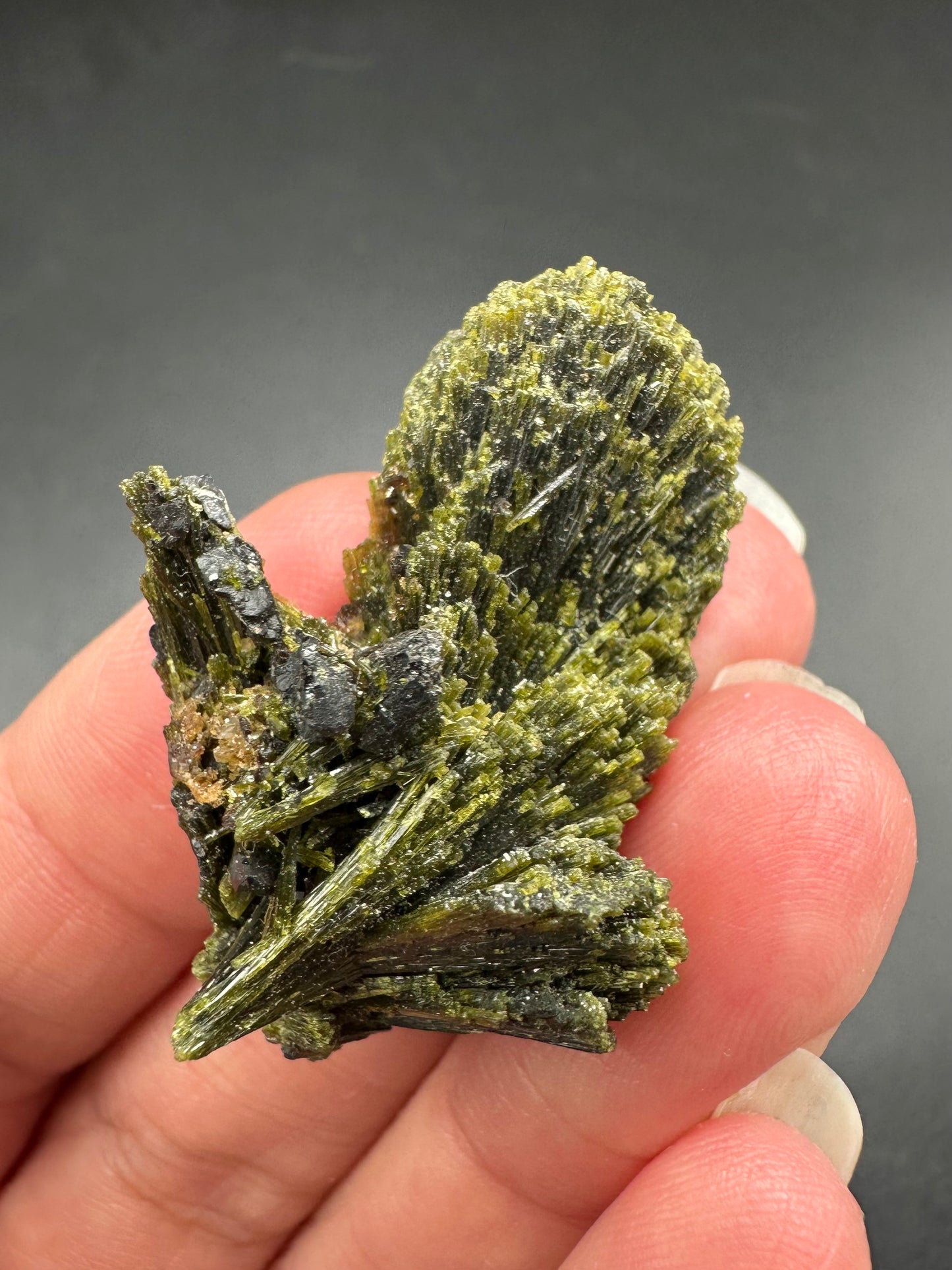Epidote Fan