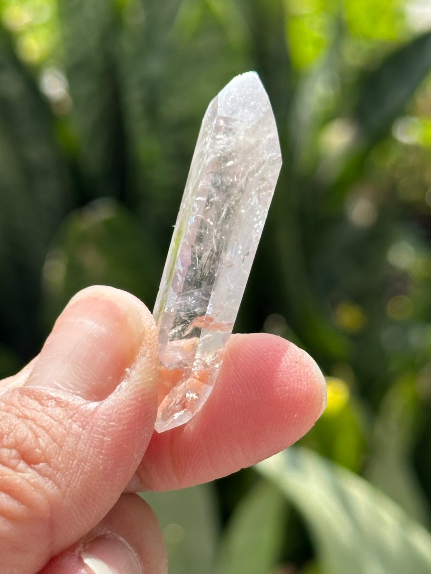 Small Polished Double Terminated UV Amethyst Crystal