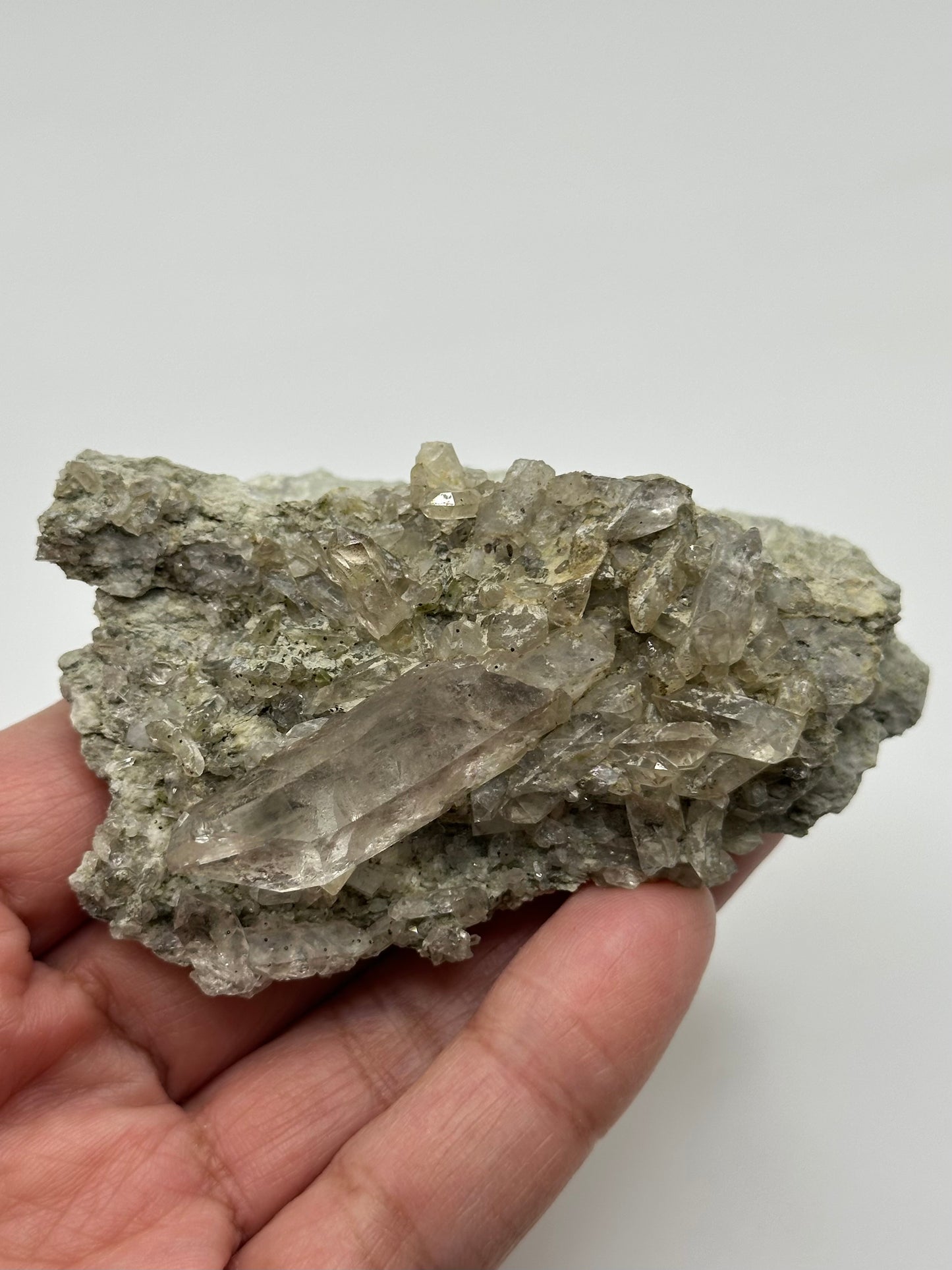 Swiss Quartz Crystals on Matrix