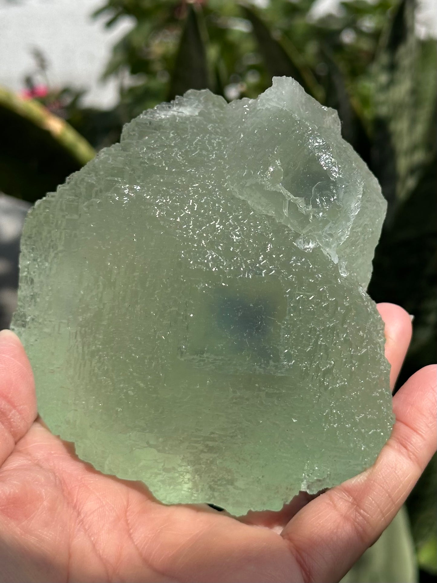Green Fluorite from the Manaoshan Mine