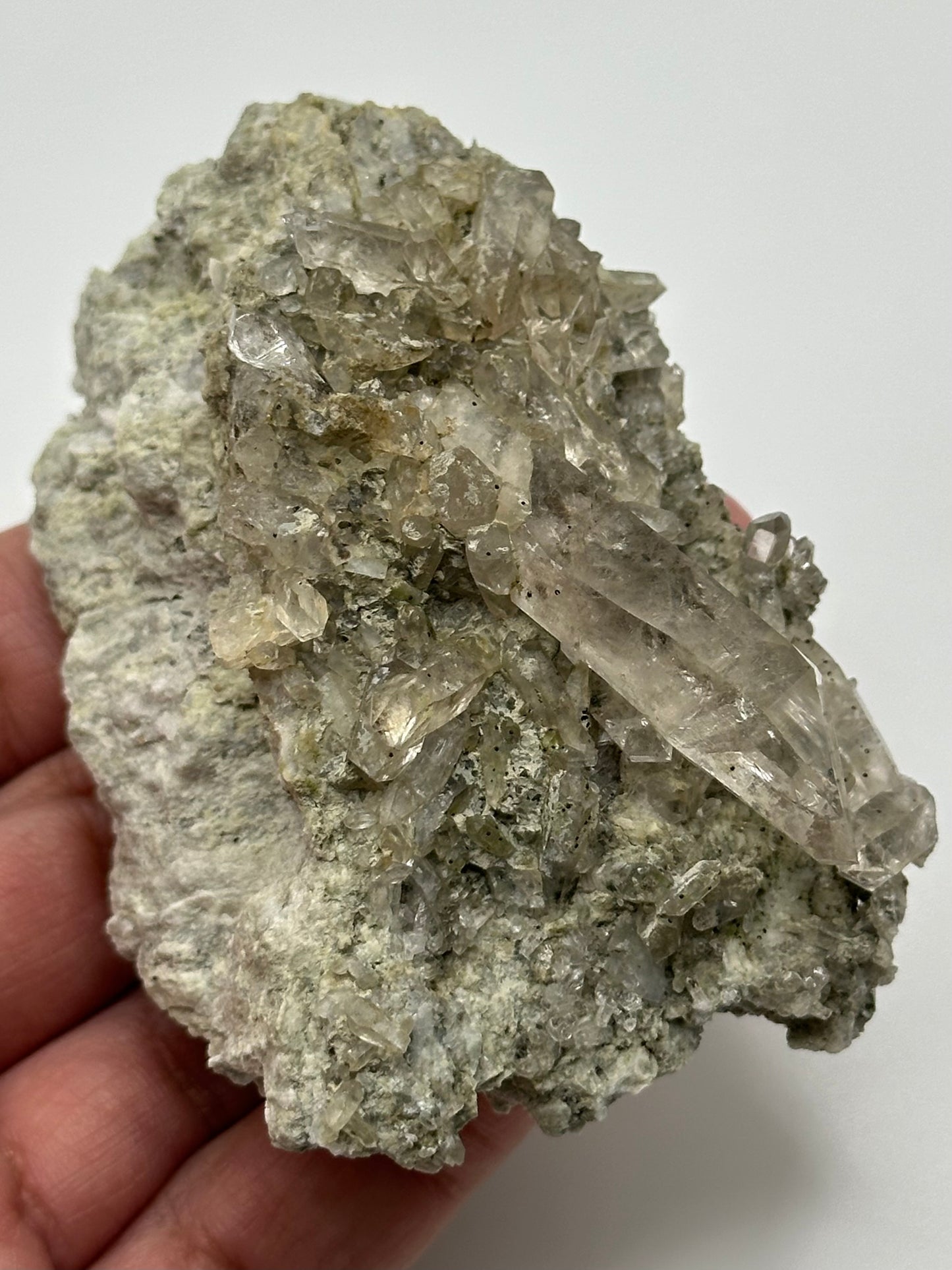 Swiss Quartz Crystals on Matrix