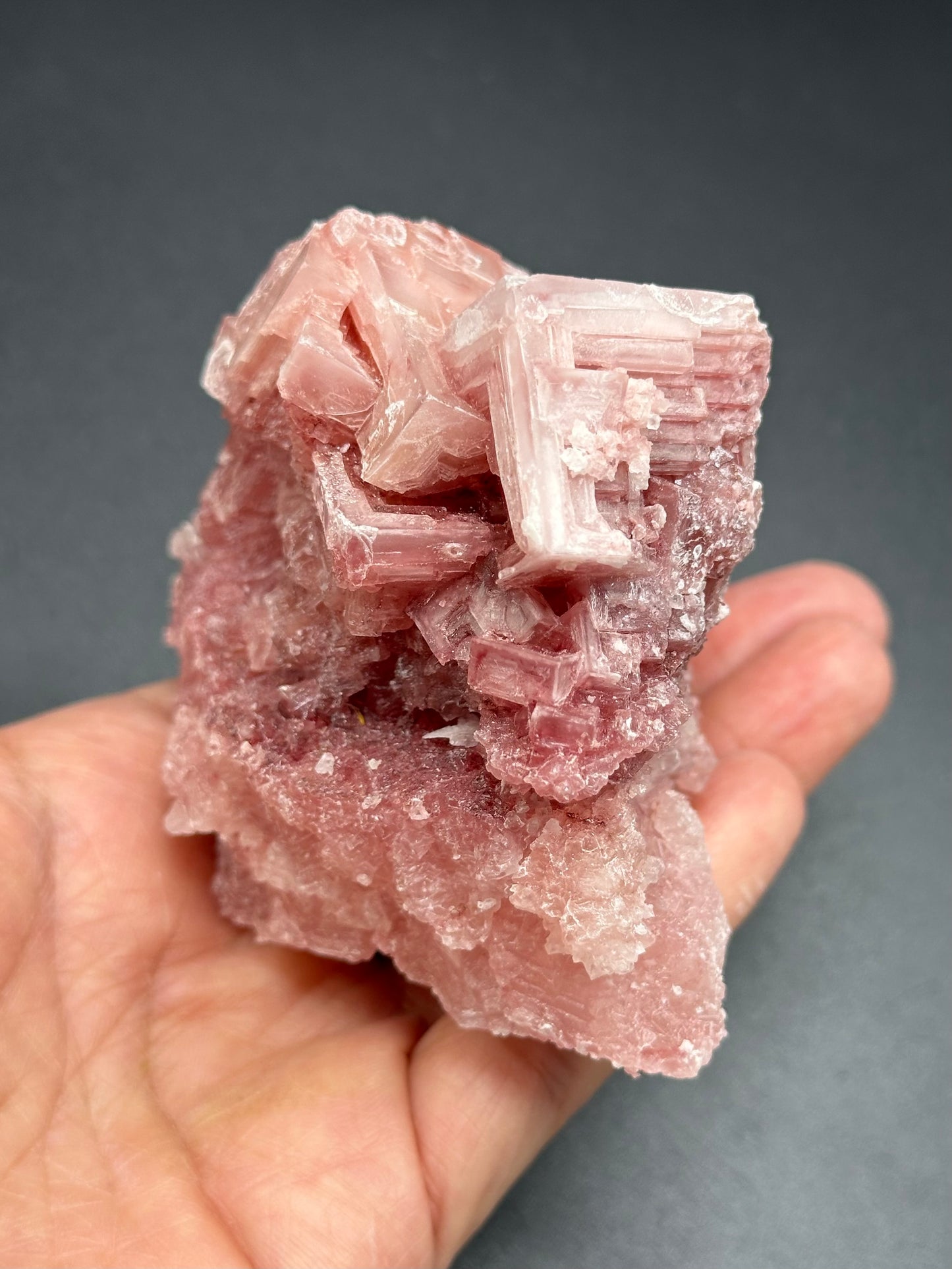 Pink Halite from Searles Lake, California