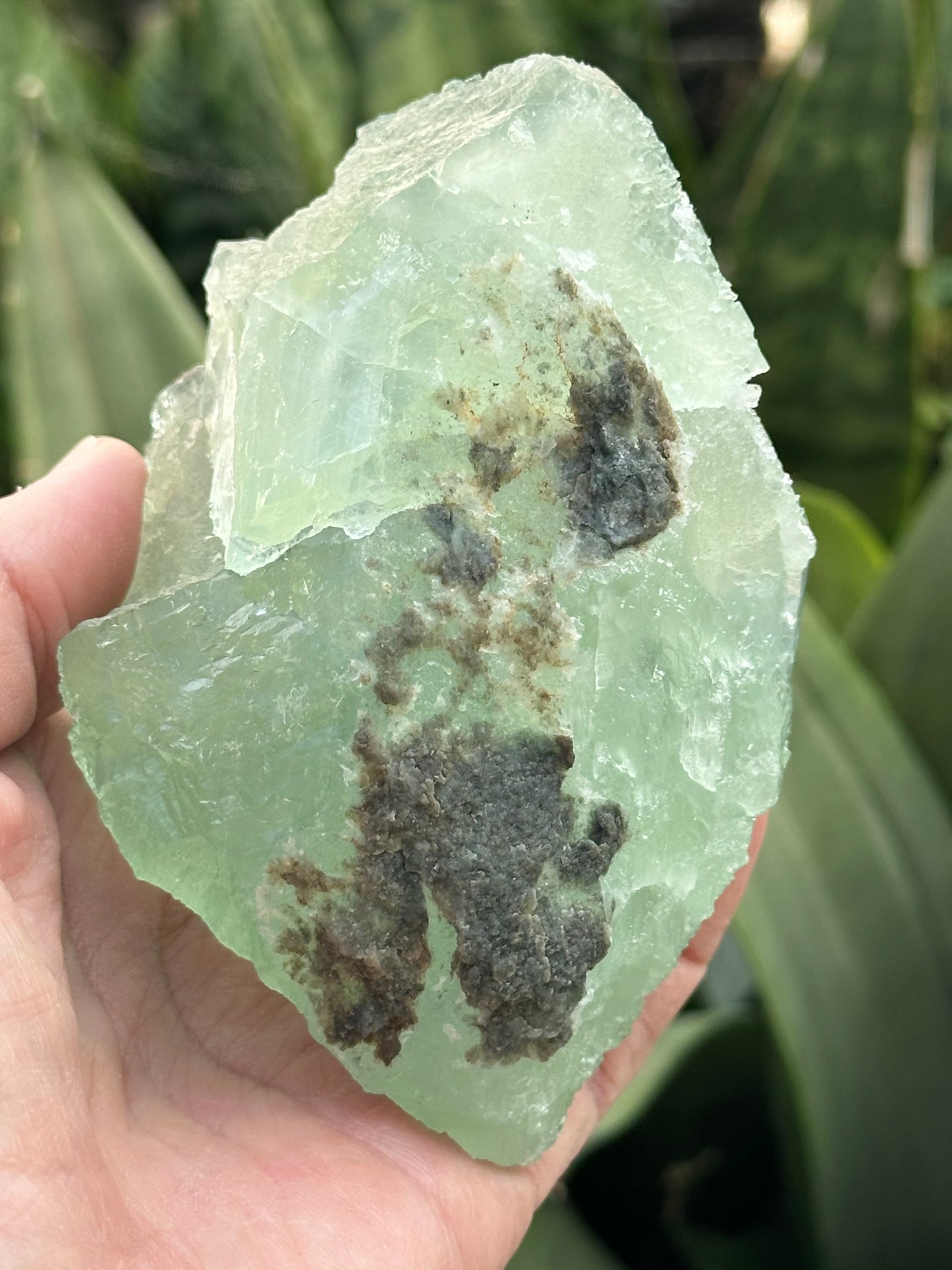 Green Fluorite from the Manaoshan Mine