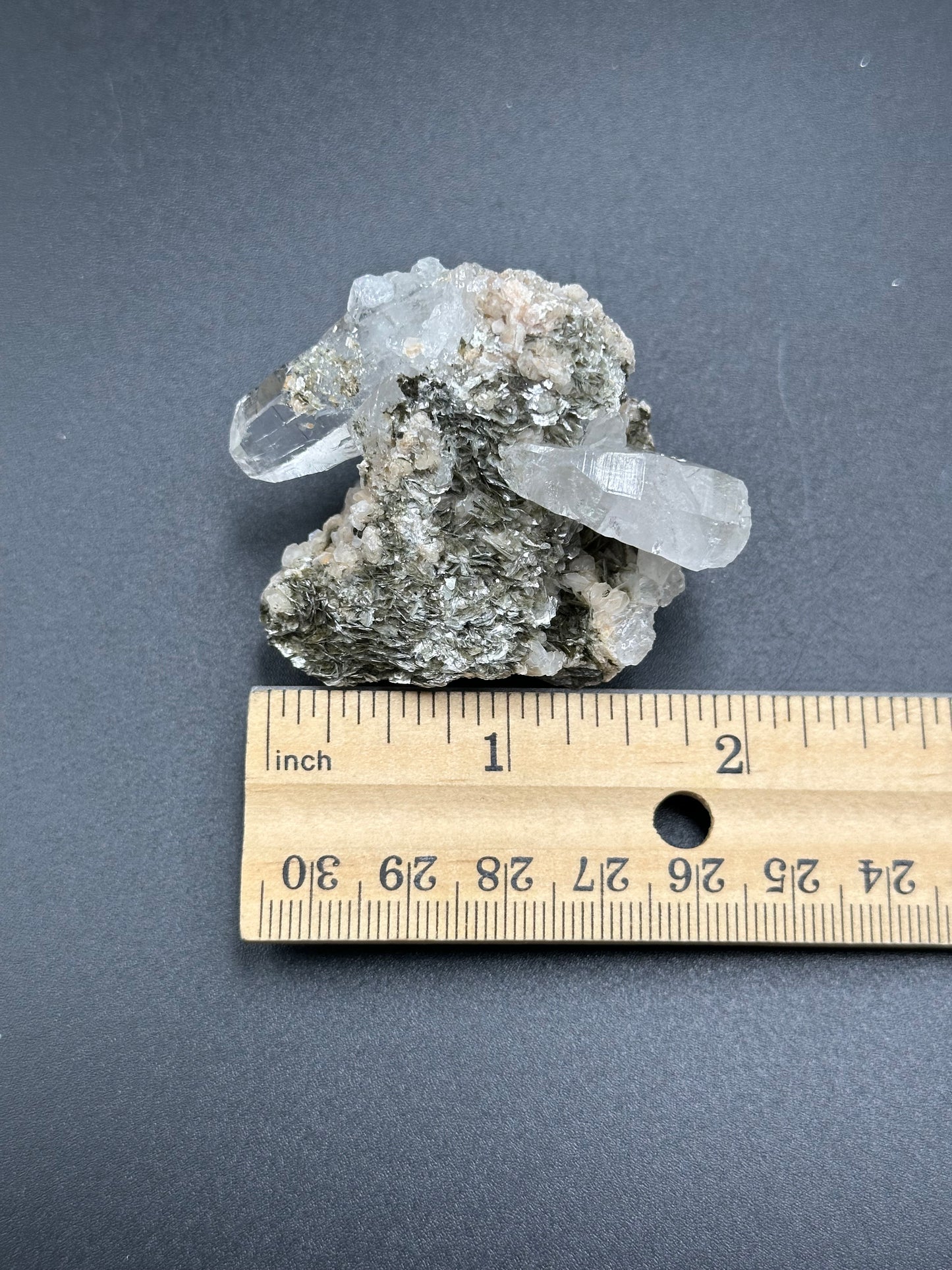 Swiss Quartz with Muscovite Specimen