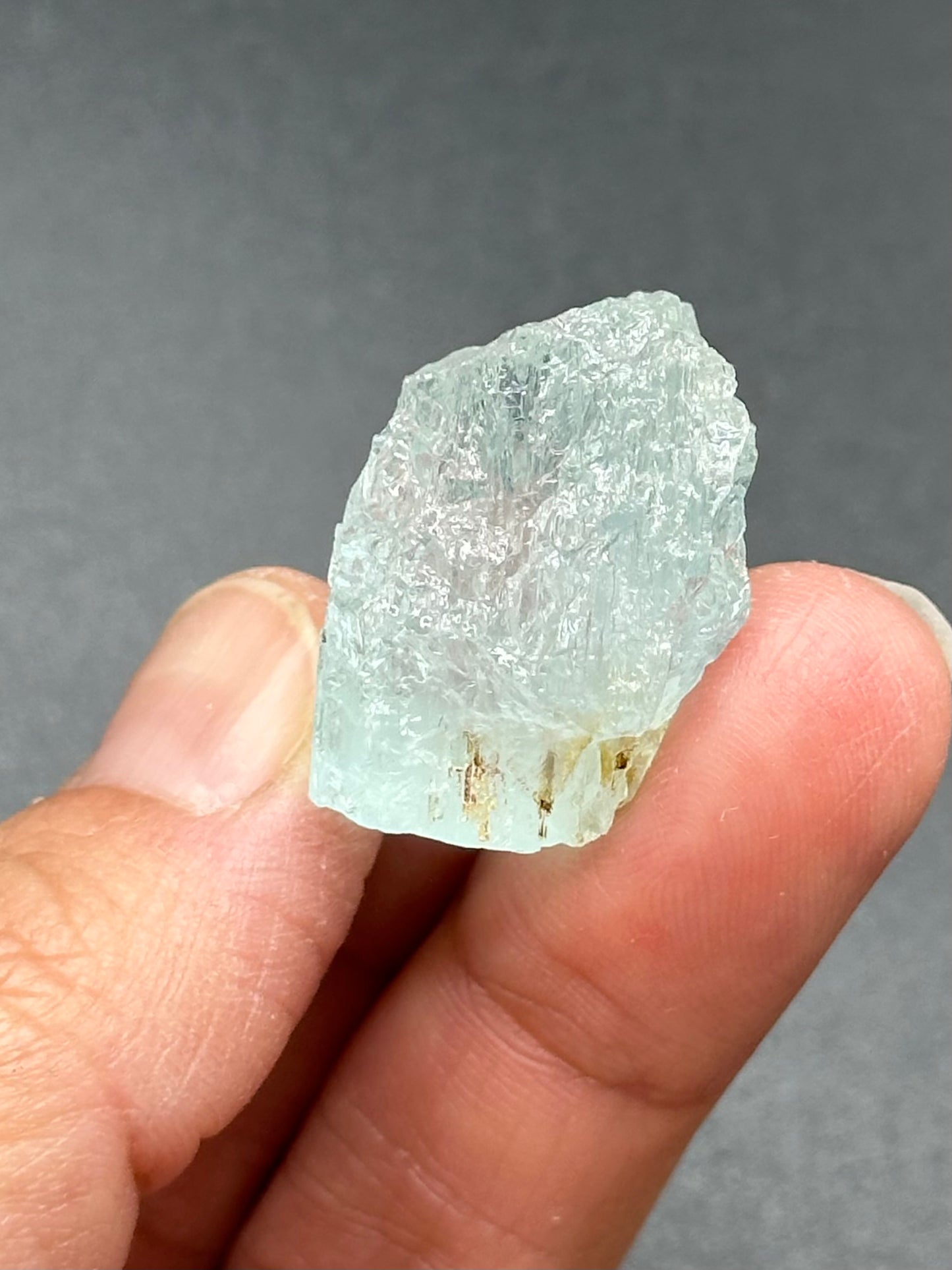 Etched Aquamarine from Shigar Valley