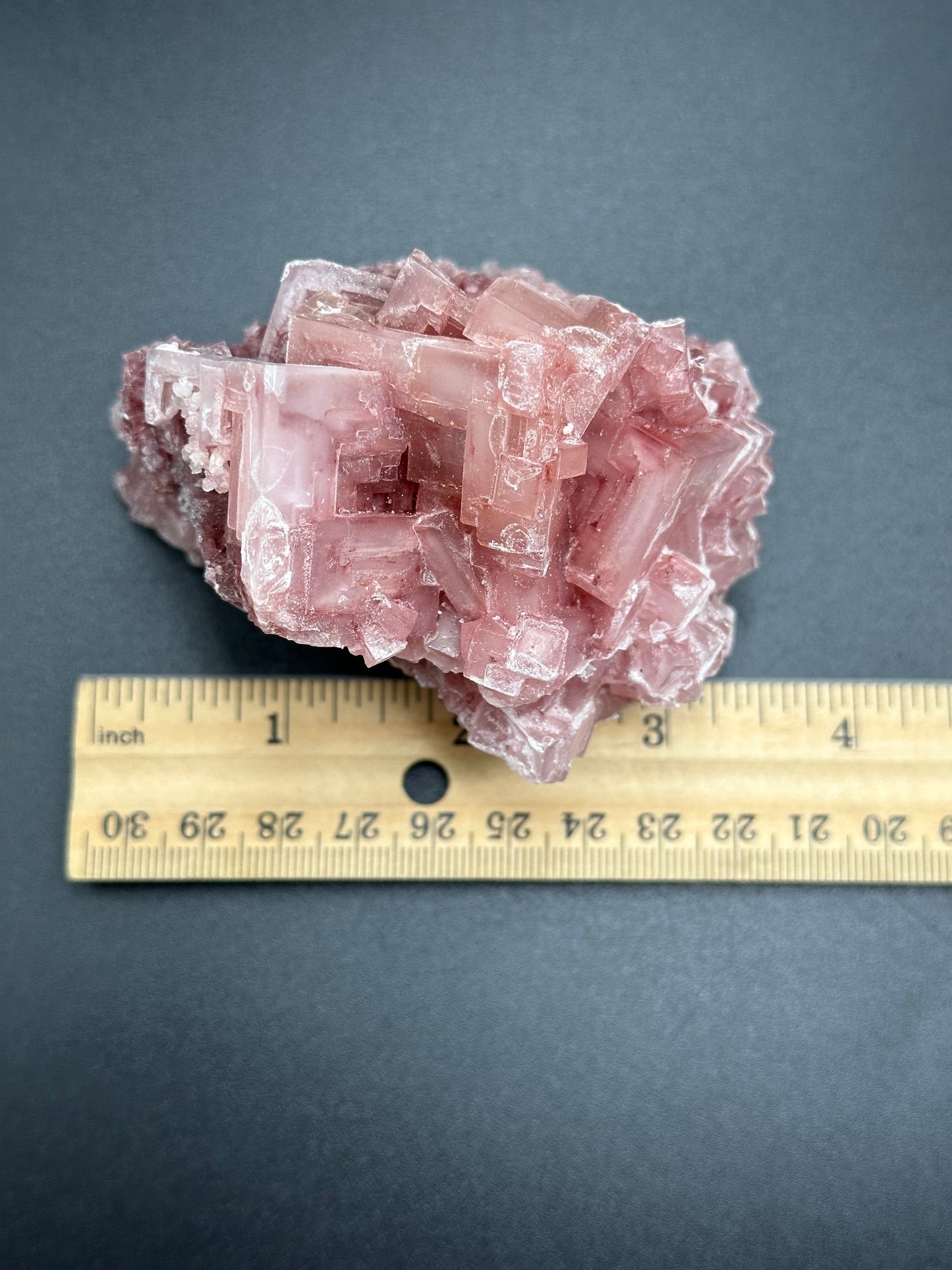 Pink Halite from Searles Lake, California
