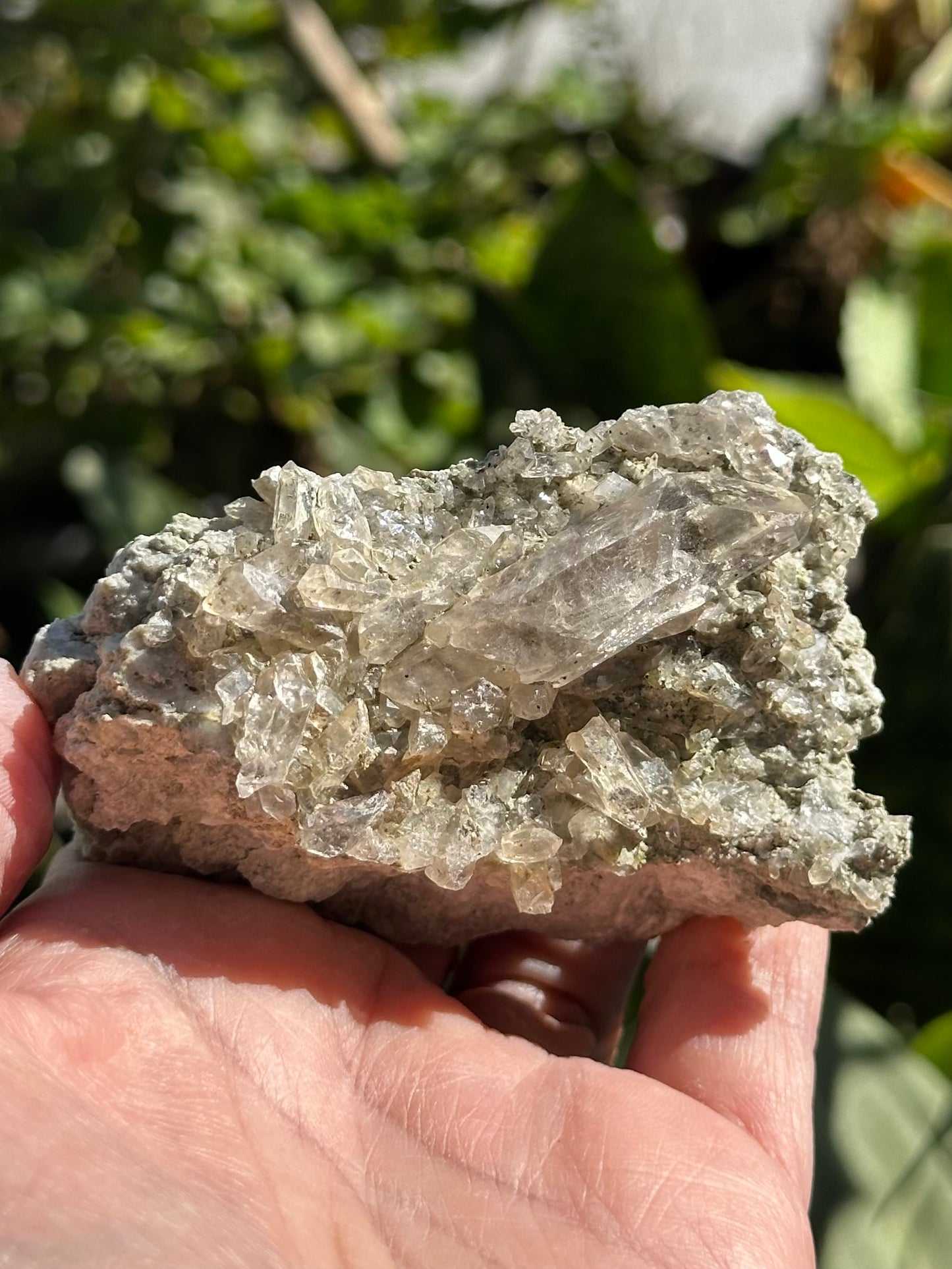Swiss Quartz Crystals on Matrix