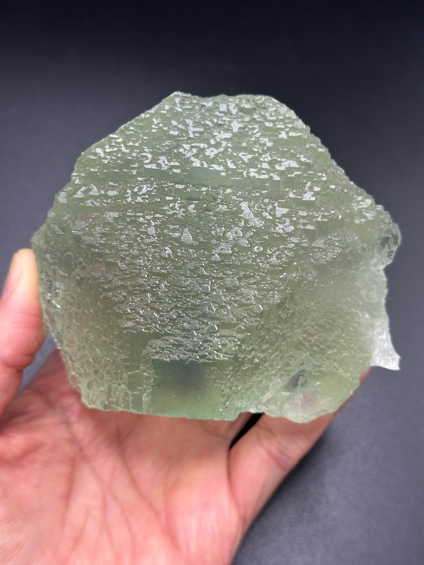 Green Fluorite from the Manaoshan Mine