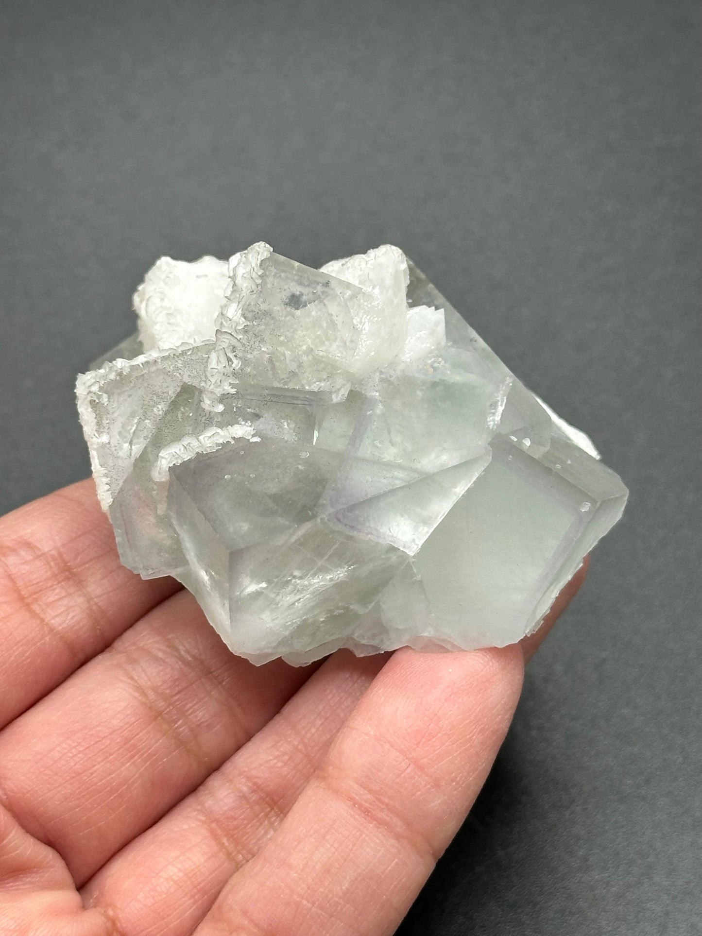 Fluorite with Quartz