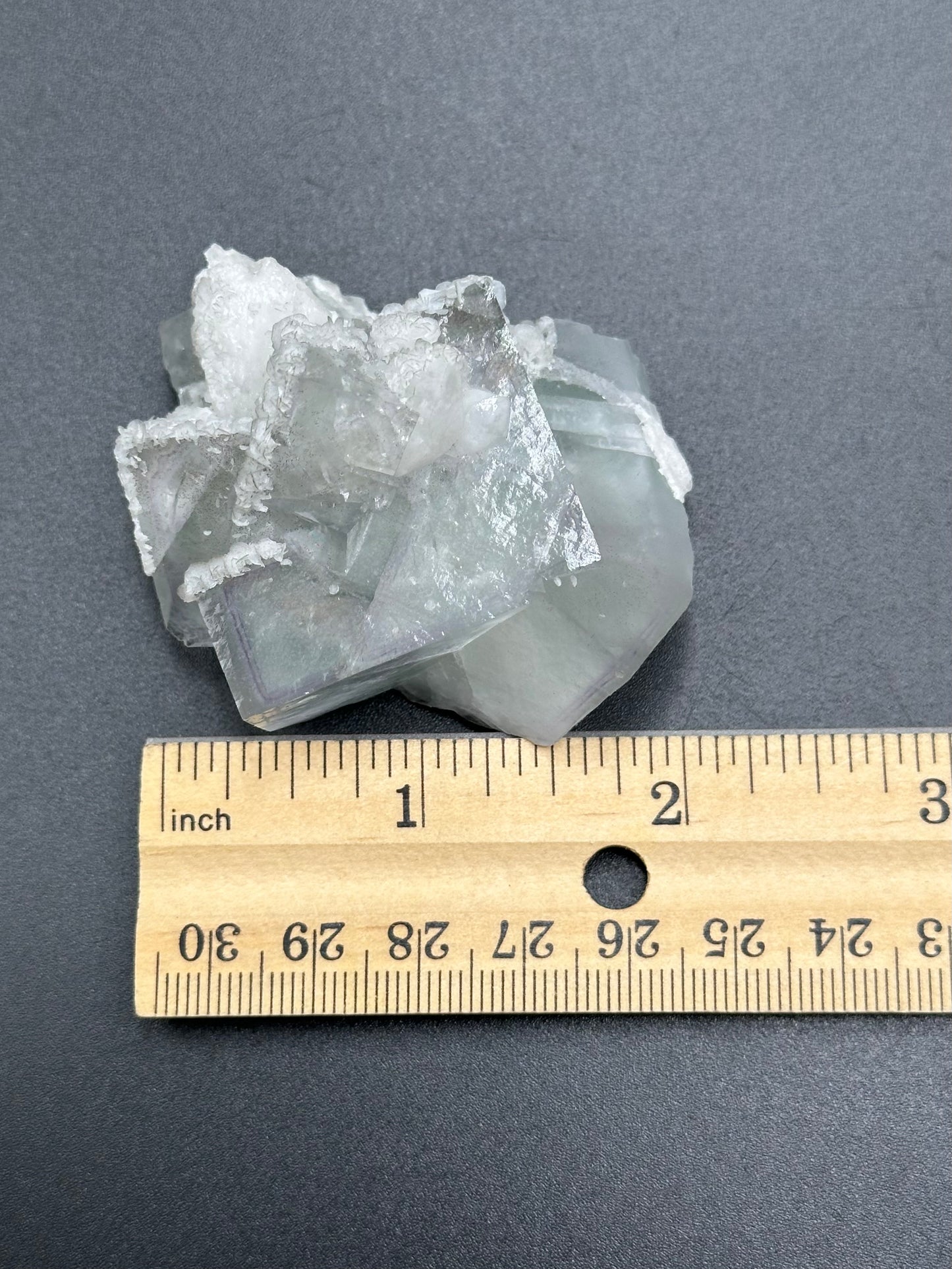 Fluorite with Quartz