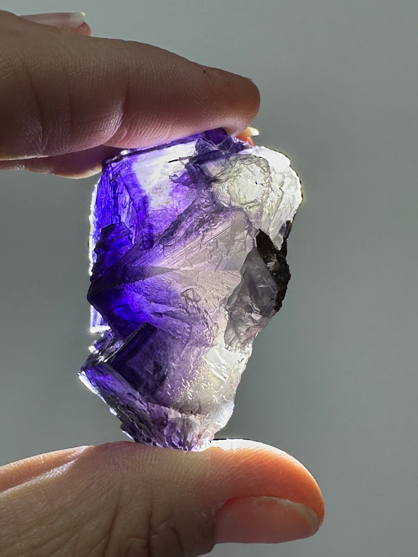 Fluorite with Sphalerite Specimen from the Elmwood Mine