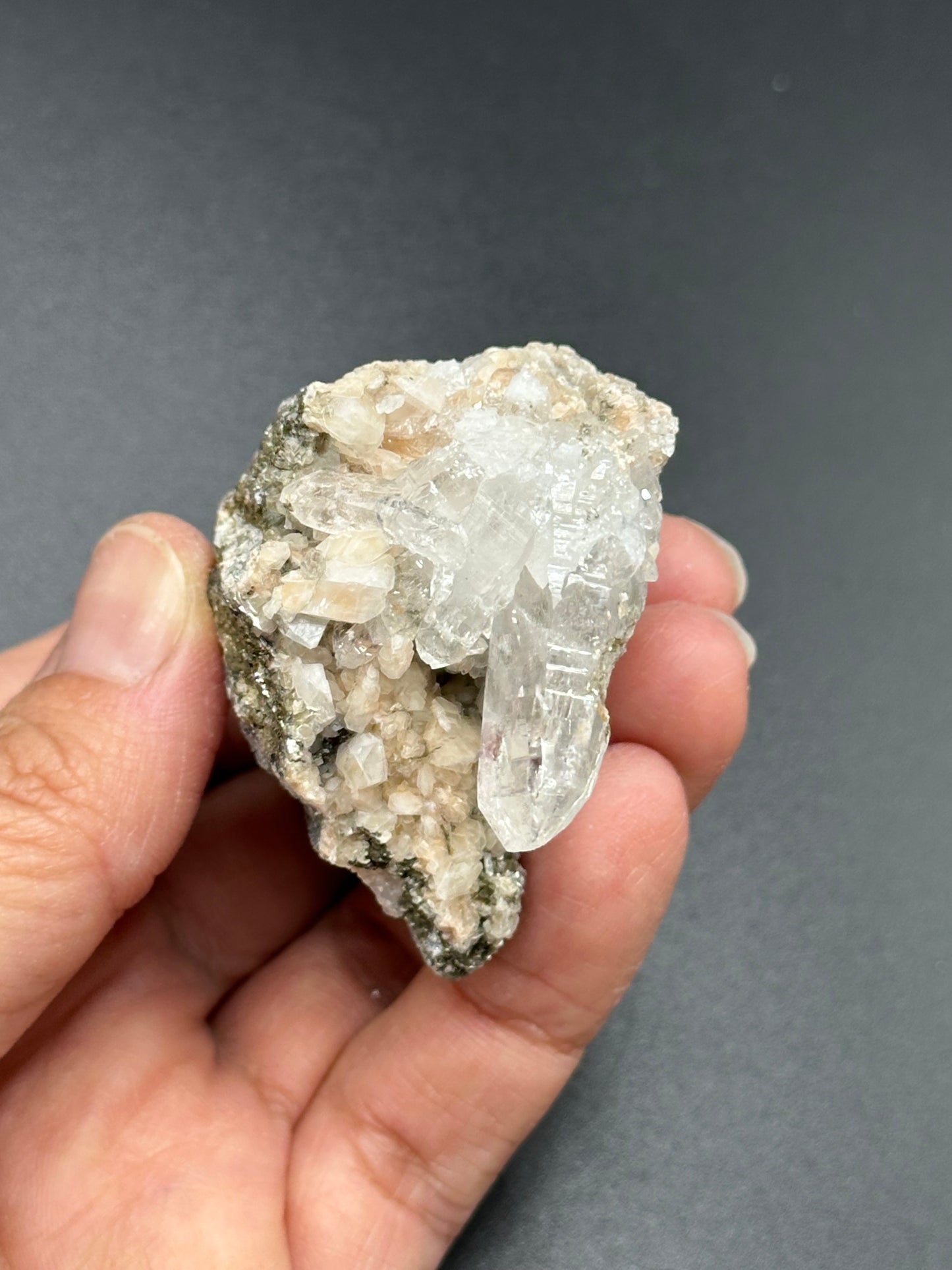 Swiss Quartz with Muscovite Specimen