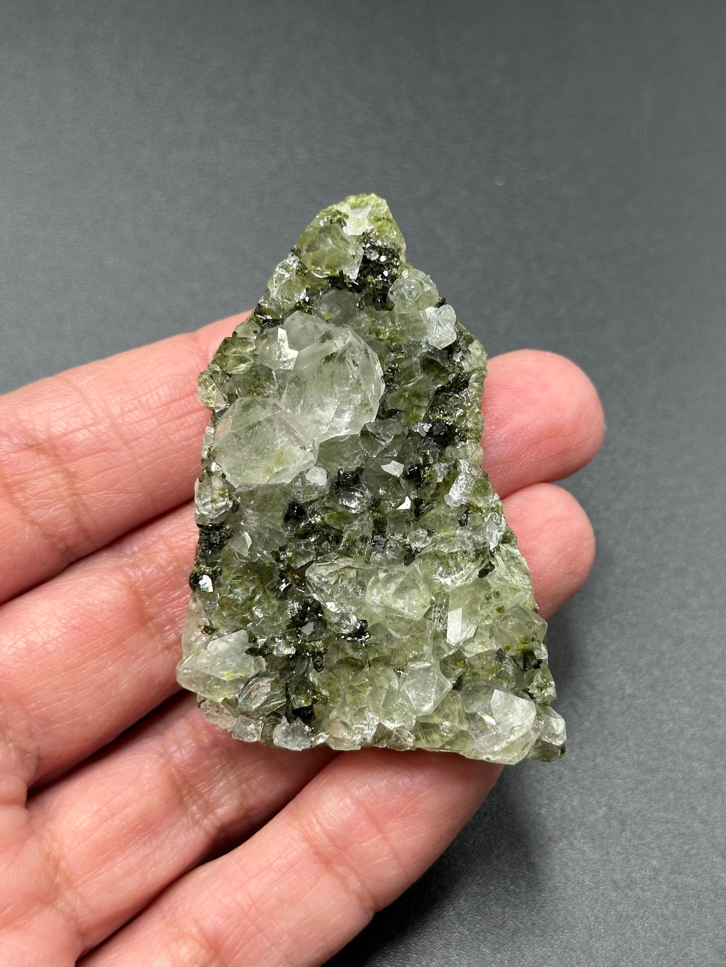 Epidote and Quartz from Hakkari Province, Turkey