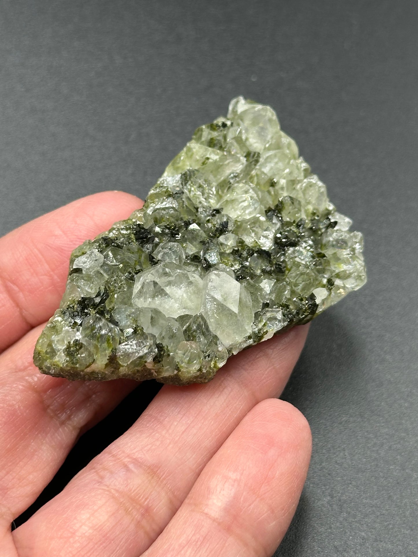 Epidote and Quartz from Hakkari Province, Turkey