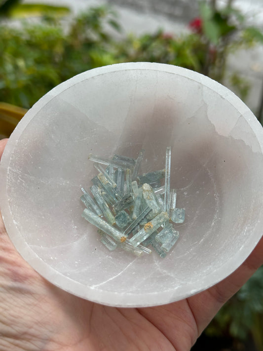 10.42 Gram Lot of Aquamarine Crystals