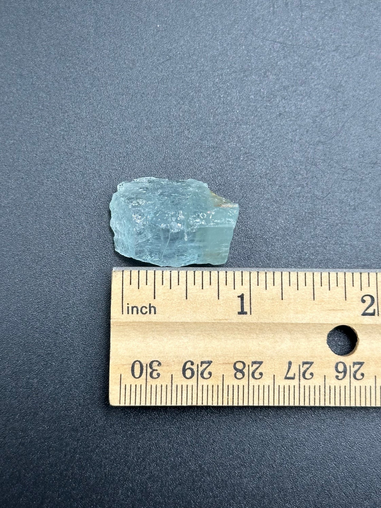 Etched Aquamarine from Shigar Valley