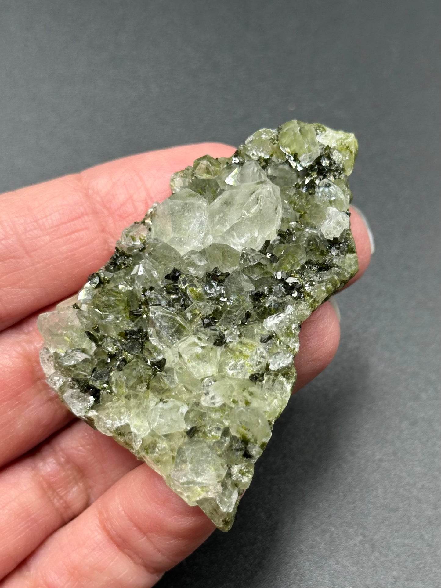 Epidote and Quartz from Hakkari Province, Turkey