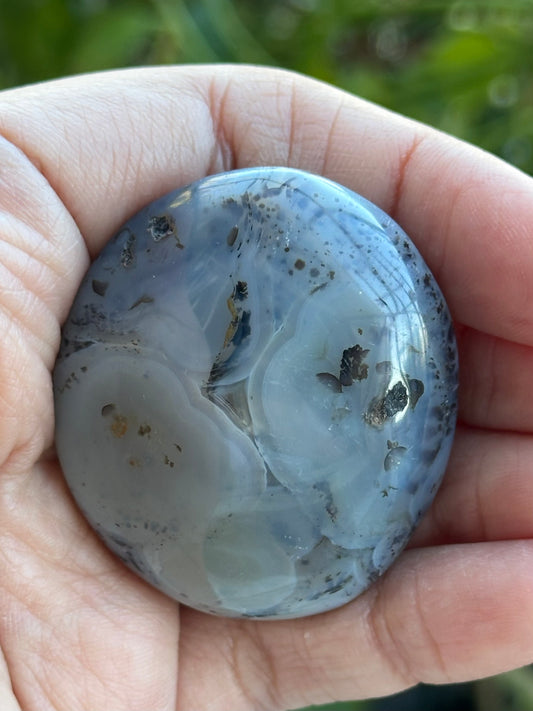 Dendritic Agate Palm Stone